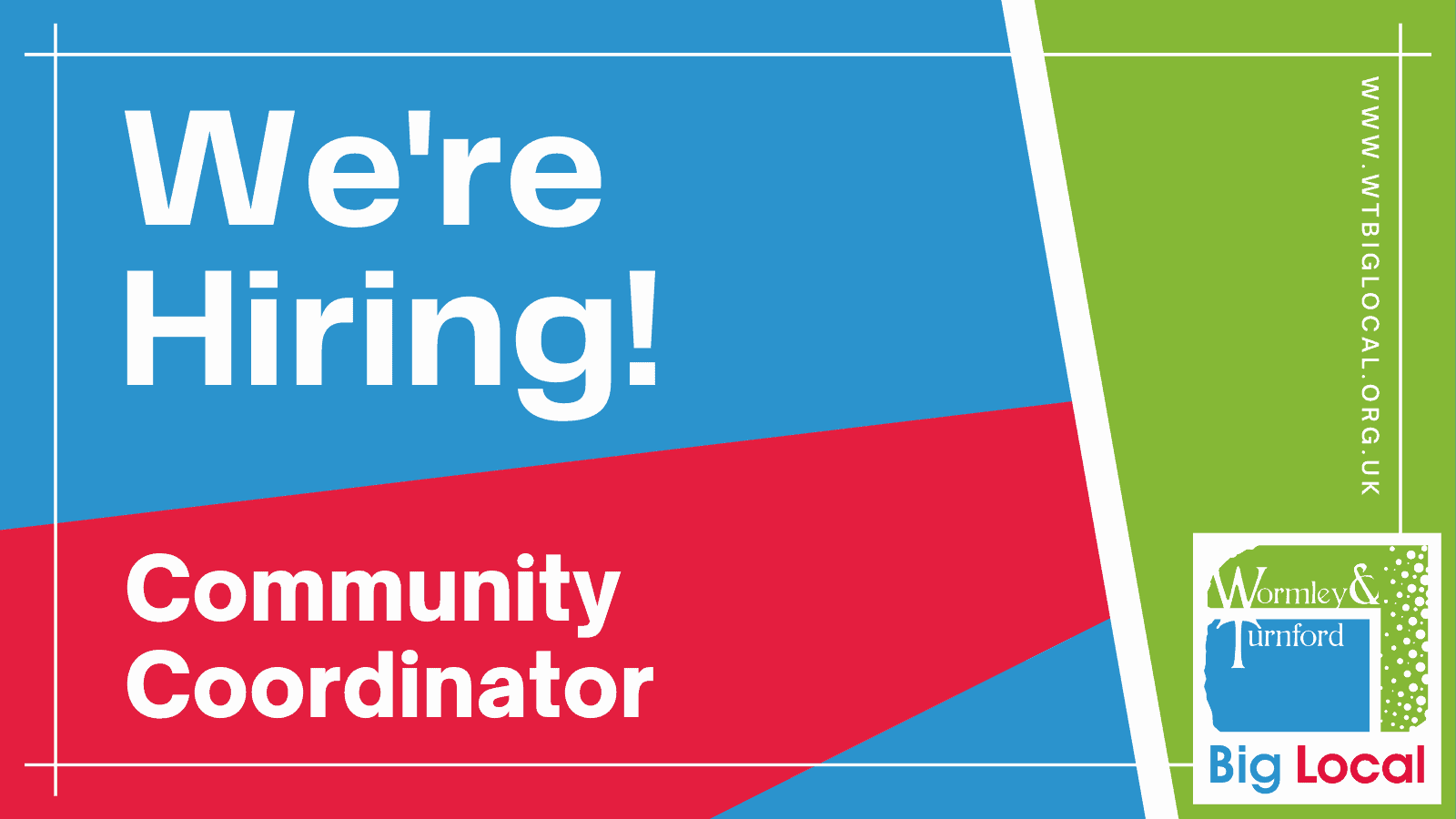 We're hiring! Community Coordinator