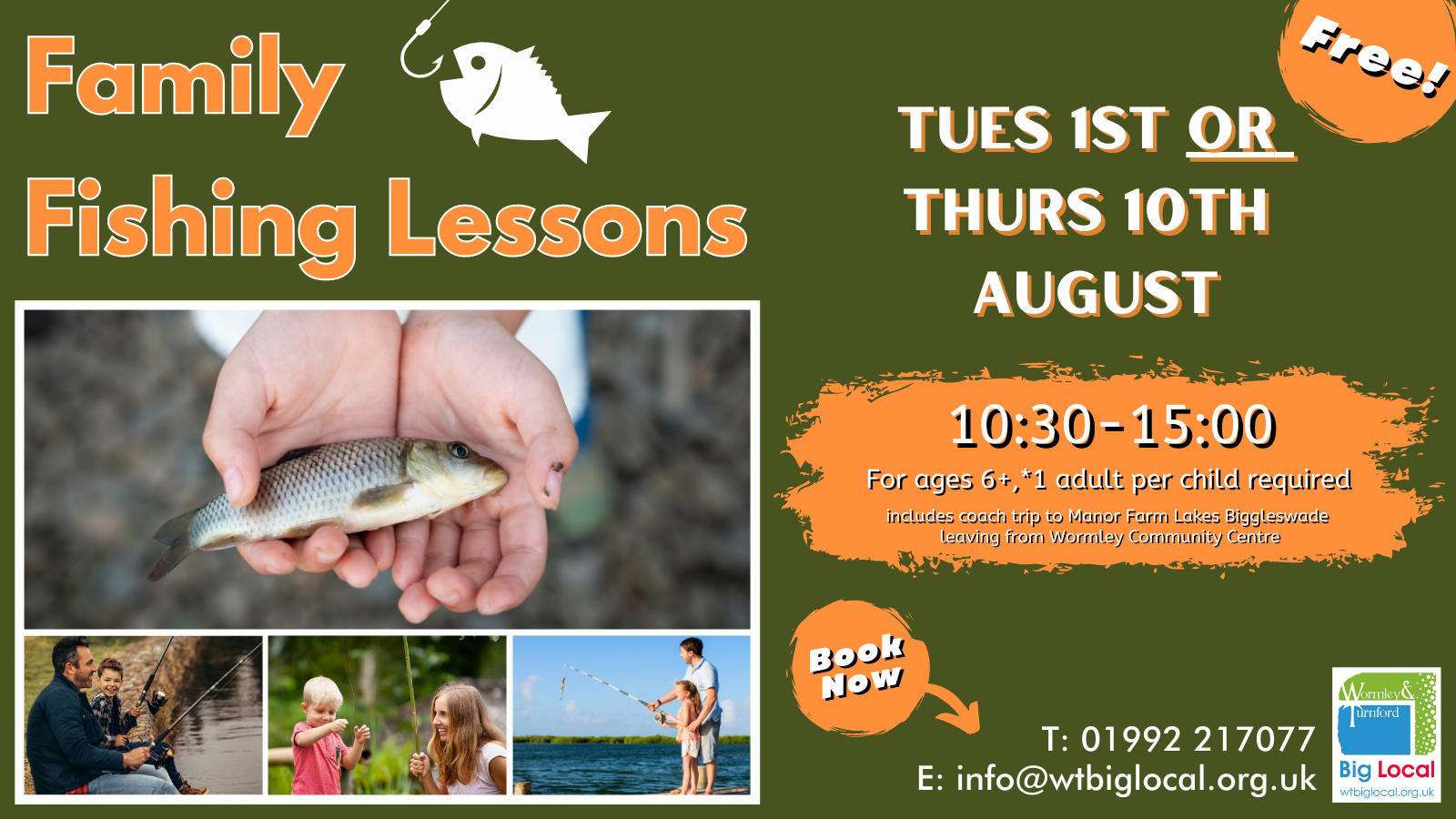 FREE Family Fishing Lessons