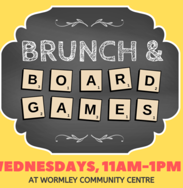 Board games and low cost brunch sessions