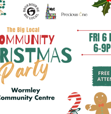 FREE Community Christmas Party Friday 6th December 6pm-9pm